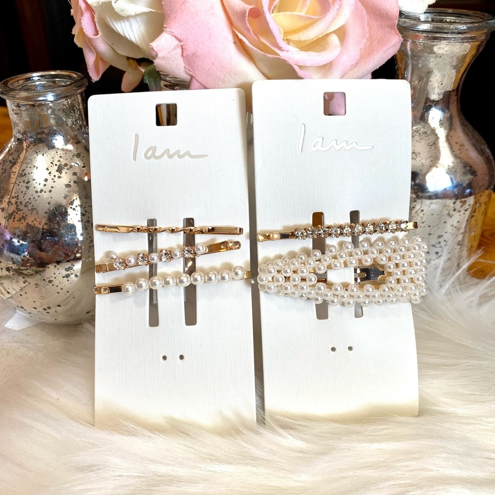I Am Jewelry Hair Clips Set Bundle